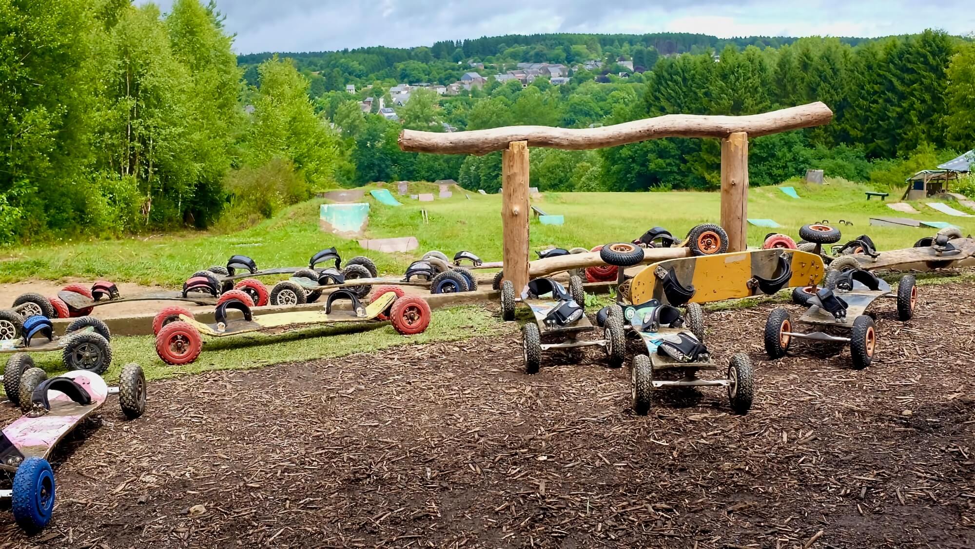 Wanyi Park mountainboard center, Belgium