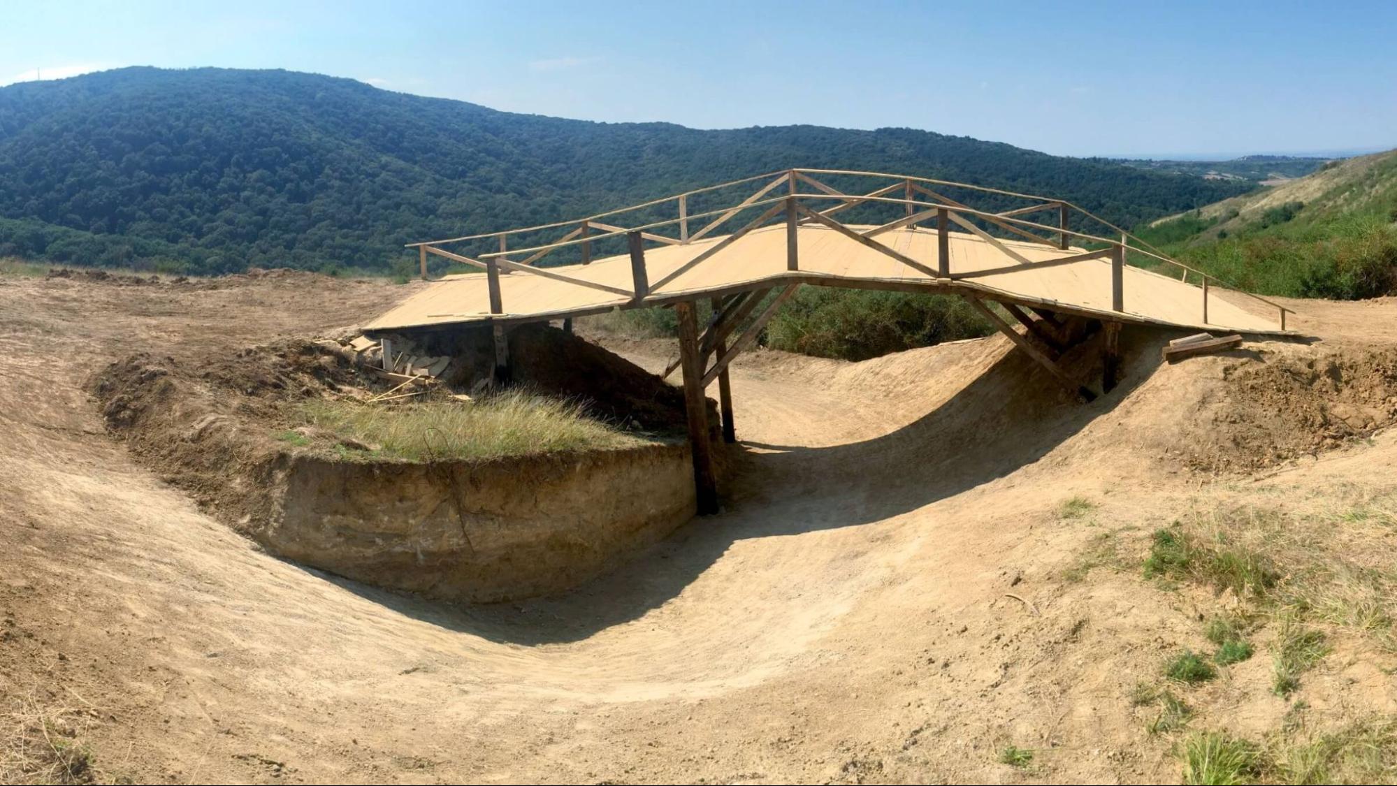 The bridge in Bukovac, Novi Sad, Serbia (2018)