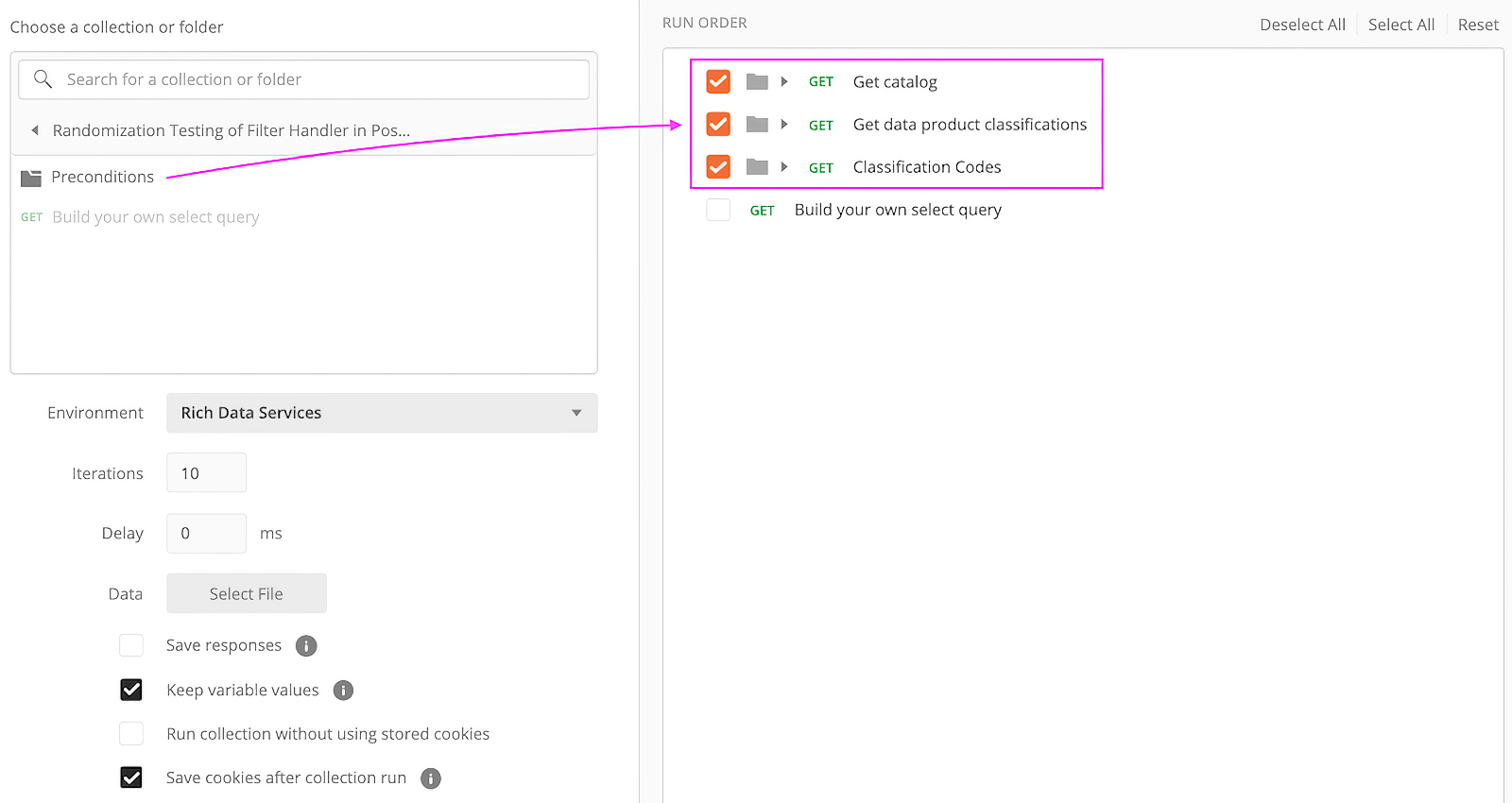 We set a few iterations (10) to overcome some inconsistencies in the data