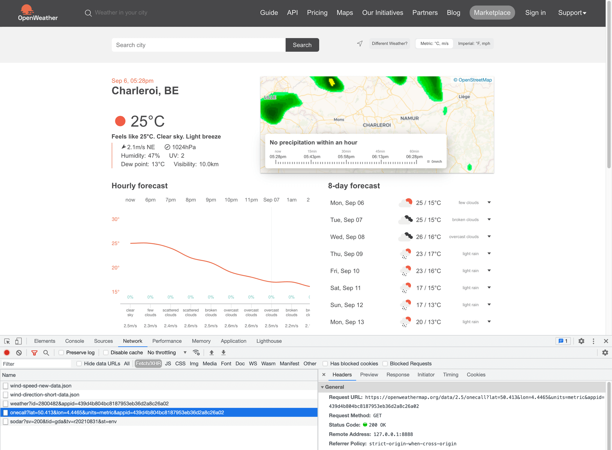 Test page: Charleroi