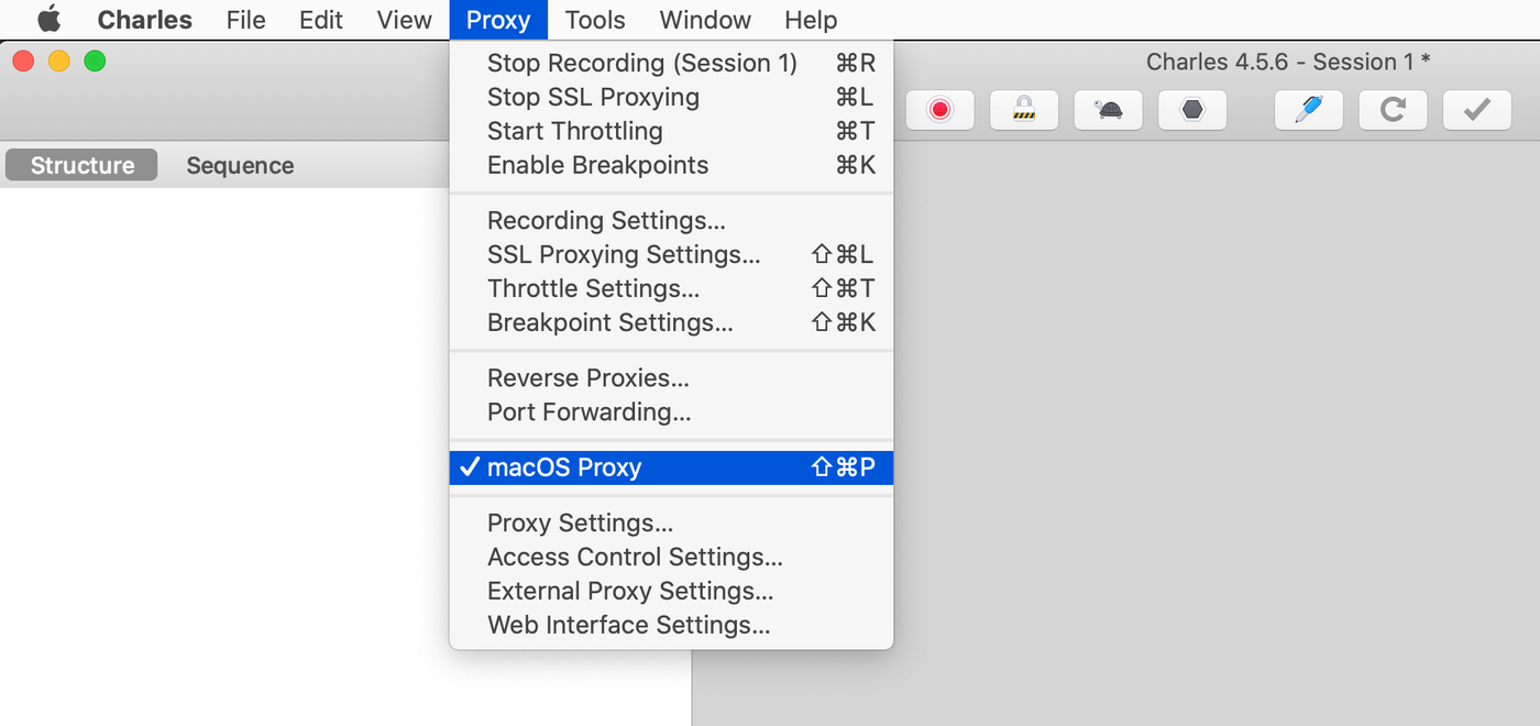 macOS Proxy