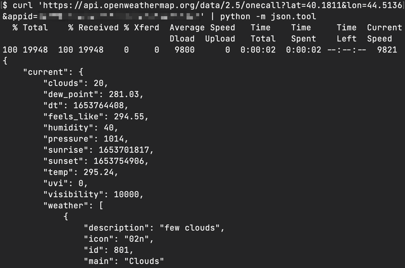 python -m json.tool